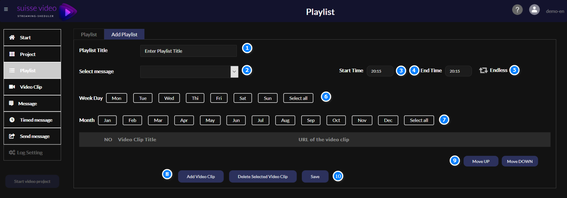 Create a playlist