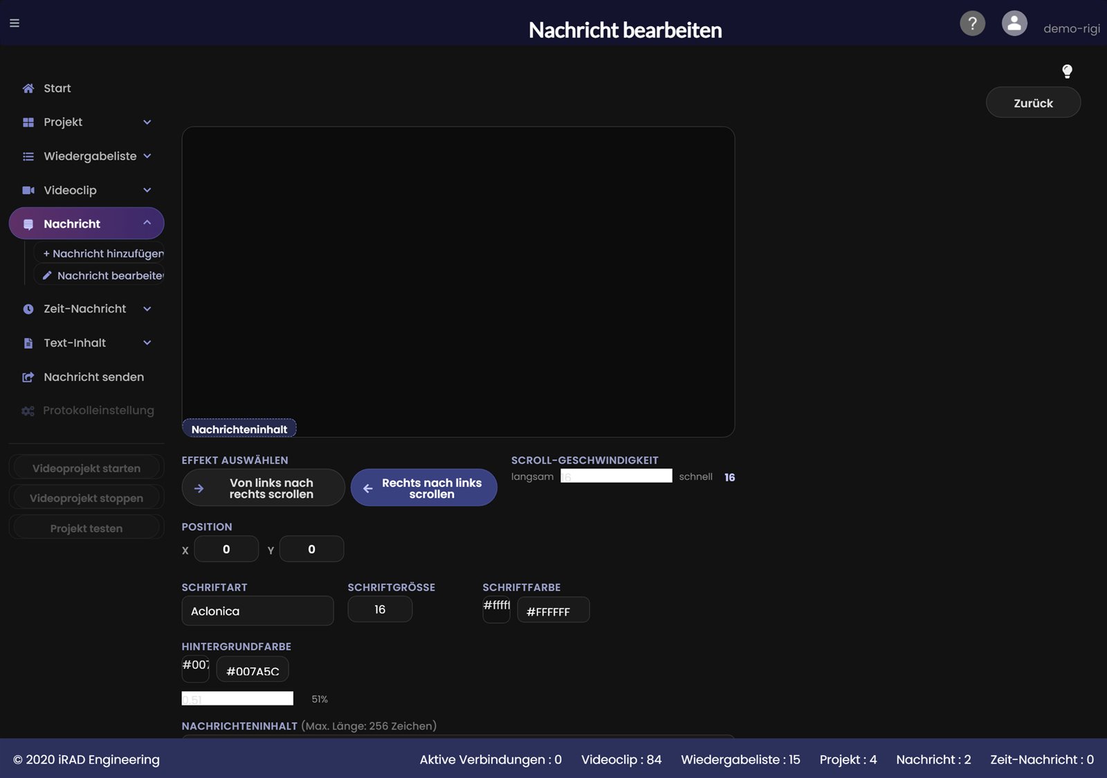 Nachricht bearbeiten