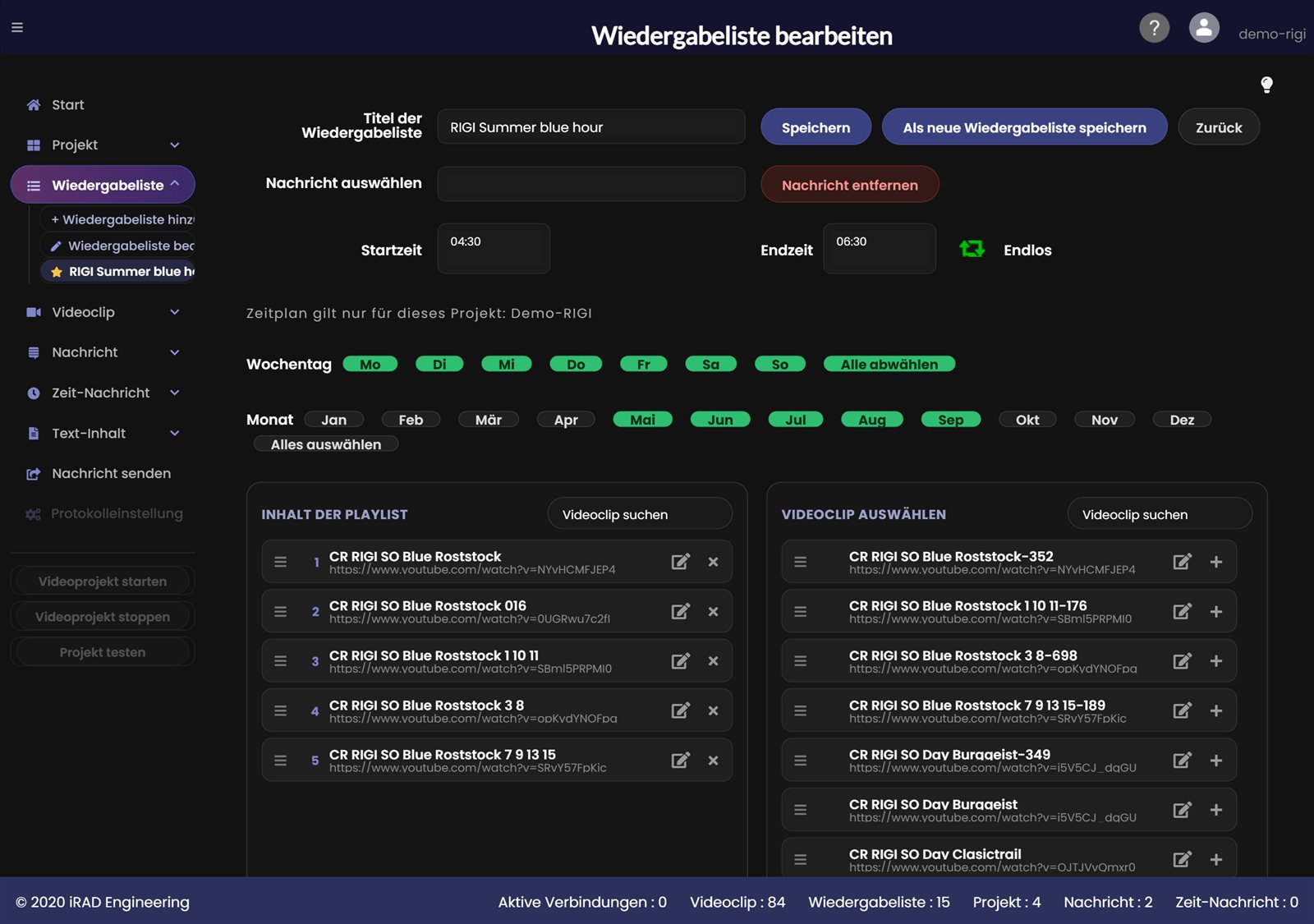 Beispiel: Zeitplanung im Projekt